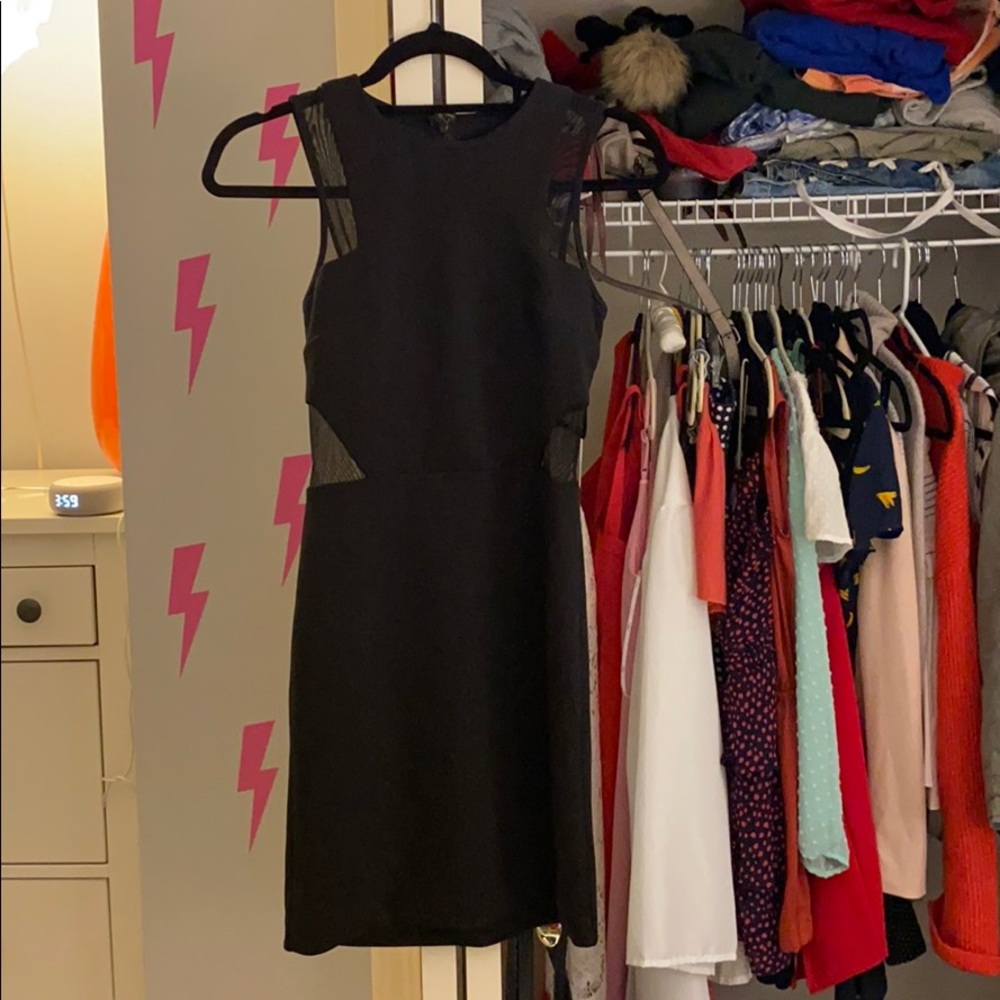 Express Black Mini Dress